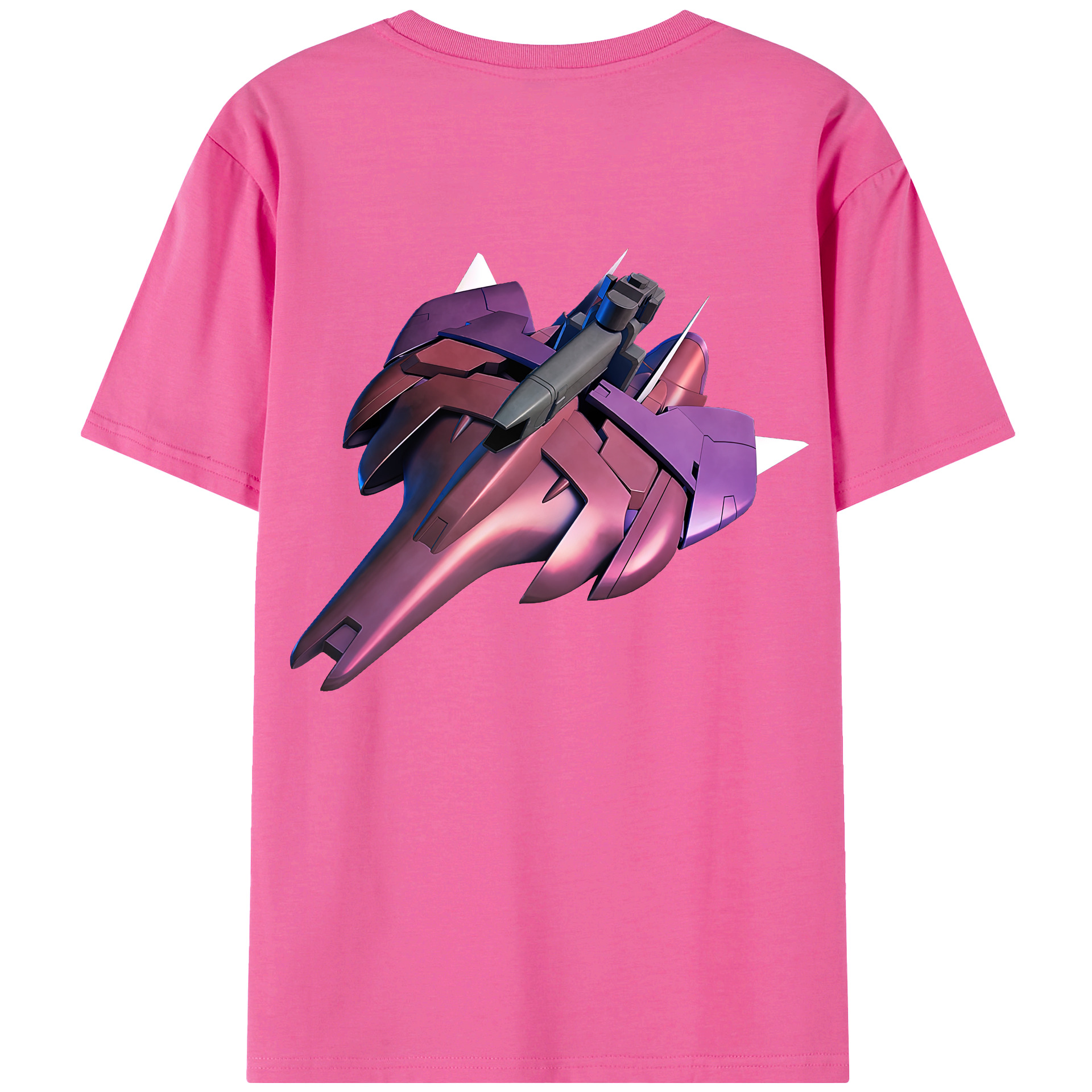 （画像用） 機動戦士ガンダム Mobile Suit Gundam レディース半袖Tシャツ(バックプリント)